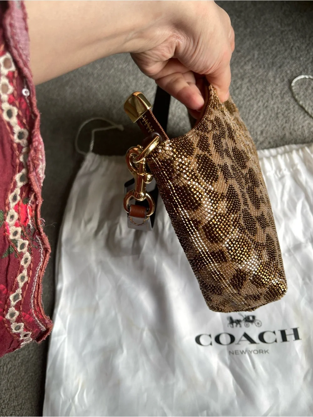 Coach verified authentic